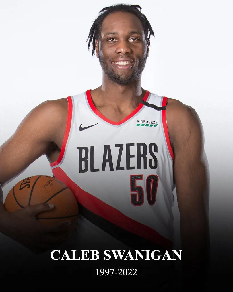 The NBA family expressed their condolences to Caleb family on June 22, 2022