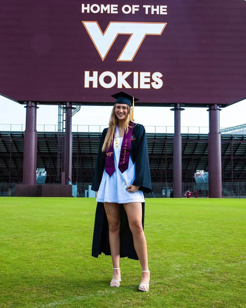 Liz graduated from Virginia Tech on May 13,2023