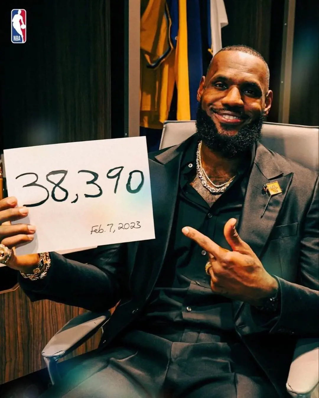 LeBron James broke the NBA scoring record by surpassing Kareem Abdul Jabbar