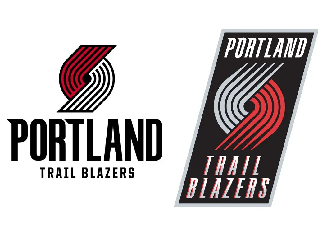 The Blazers have changed their logo in 2017 after 13 years since the previous logo was announced in 2004.