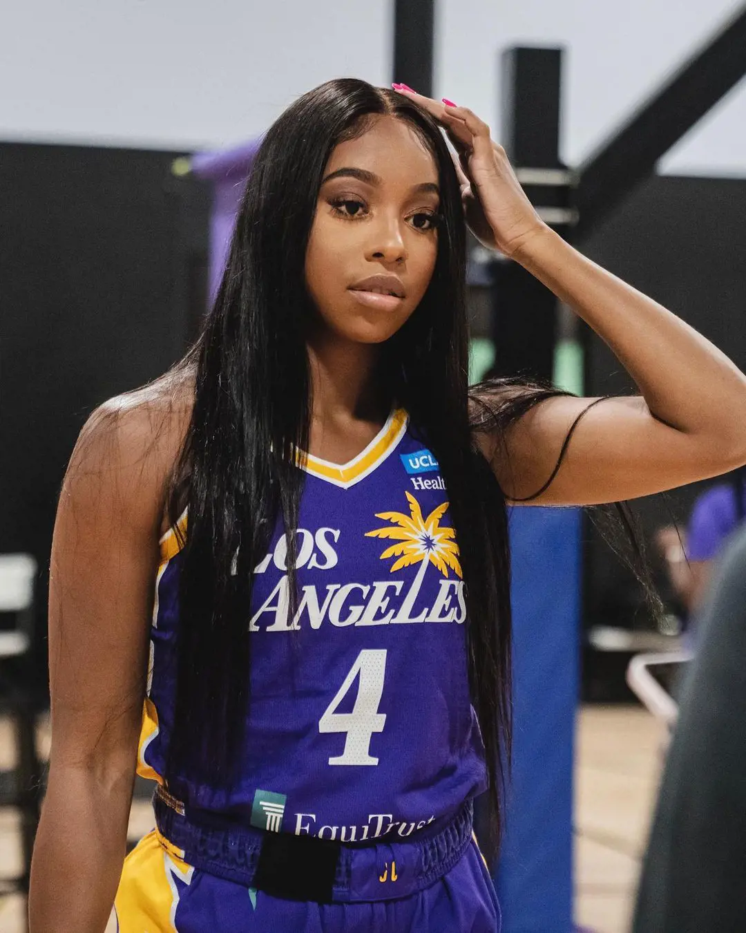 Lexie In The Sparks Uniform On 2 February 2023 At Los Angeles, California