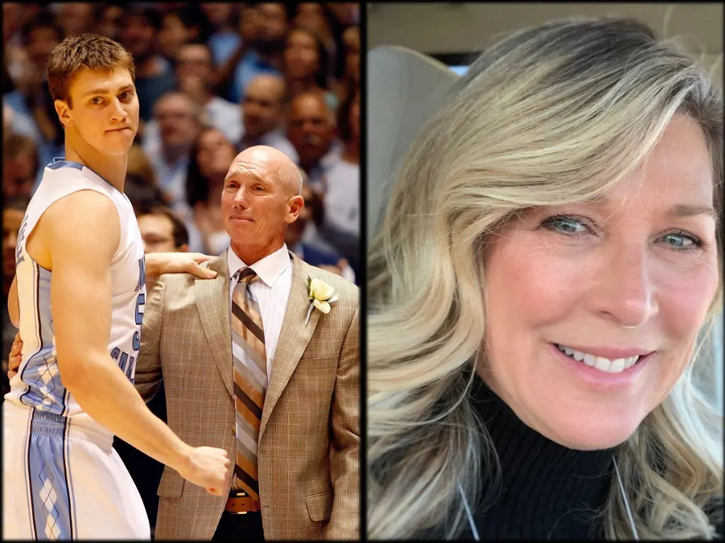 Picture by Streeter Lecka on the left of Gene and Tyler from the NCAA championship 2009. On the left Tyler's mom Tami.