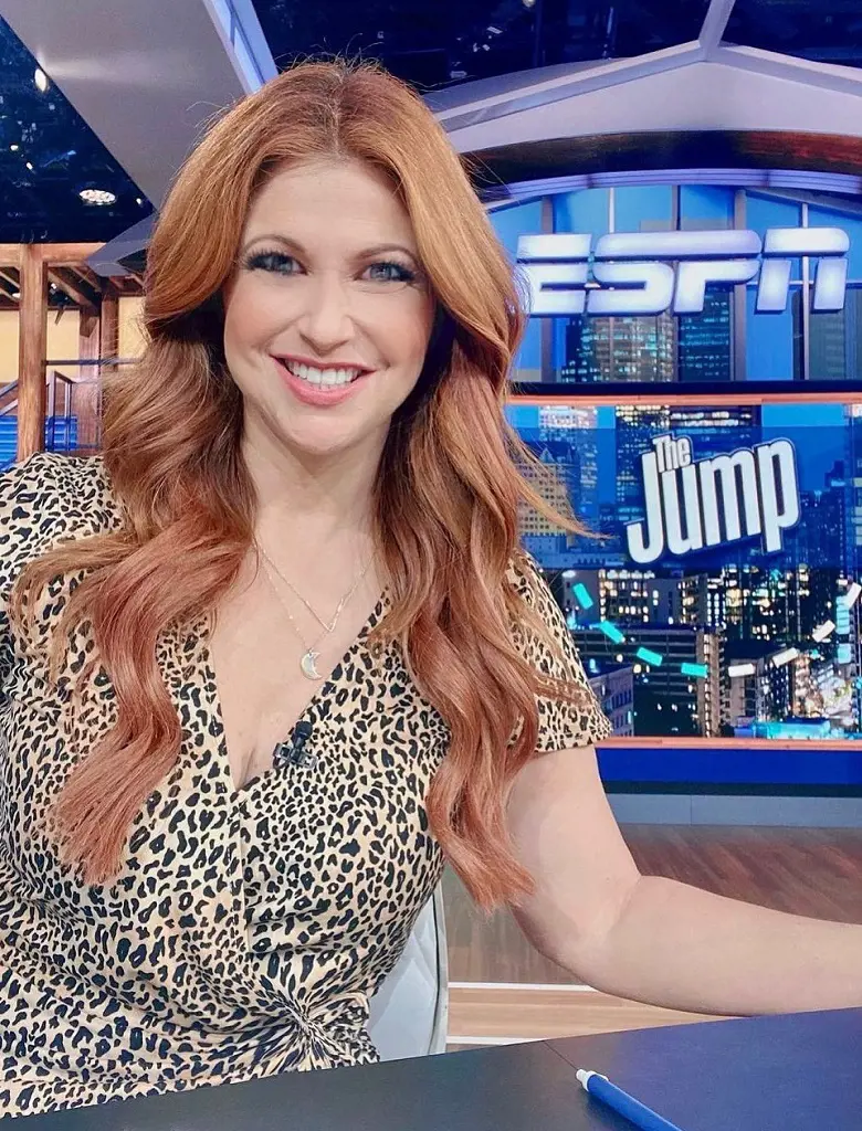 Rachel worked with the ESPN show The Jump after returning to the network in 2016.